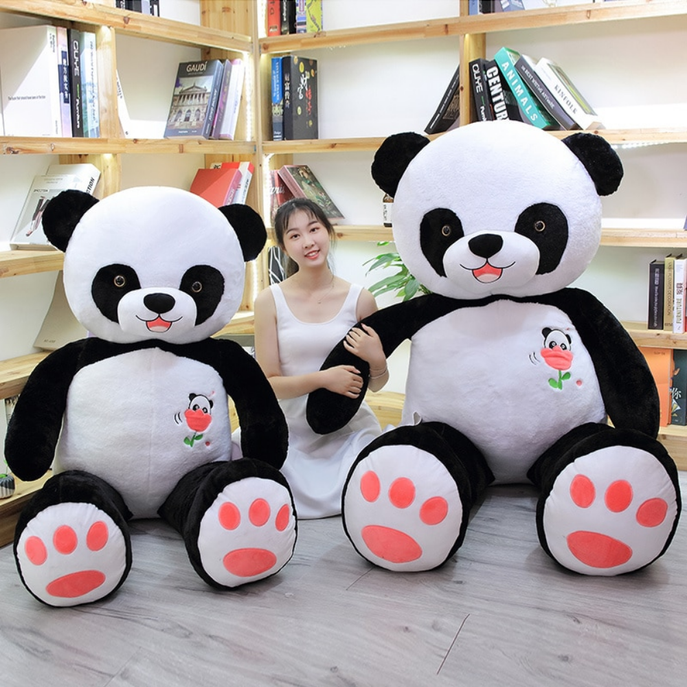 Cute Giant Panda Stuffed Animal Pillow Plush (3 Sizes)