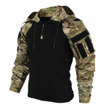 Camouflage Tactical Hooded Multi Pocket Jacket (6 Colors) S-3XL