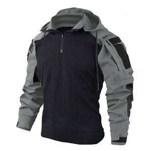 Camouflage Tactical Hooded Multi Pocket Jacket (6 Colors) S-3XL