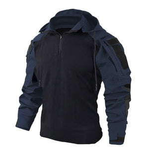 Camouflage Tactical Hooded Multi Pocket Jacket (6 Colors) S-3XL