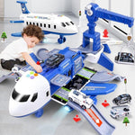 XL Airplane Vehicle Play Sets (3 Styles) Police, Construction or Fireman