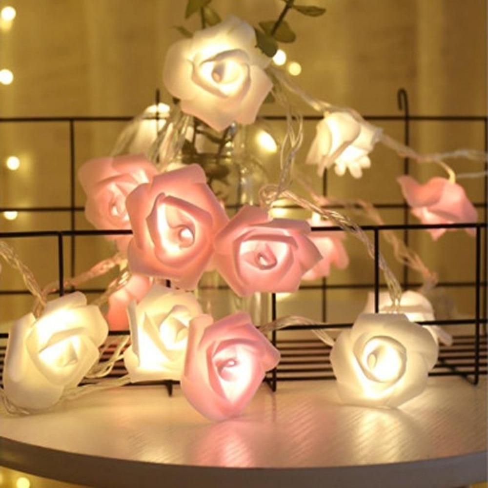 Enchanted Rose Tree Garland String Lights (4 Colors) USB or Battery 1.5/3/4.5/6m