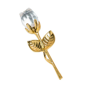 Mini Crystal Rose w/Gift Box (6 Colors)