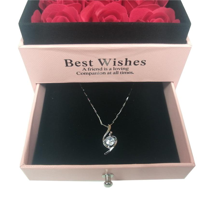 9 Immortal Enchanted Roses Jewelry Box (4 Colors)