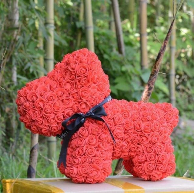 Enchanted Forever Rose Teddy Bear Plaid (29 Designs)