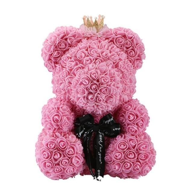 Enchanted Forever Rose Teddy Bear Plaid (29 Designs)