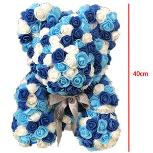 Enchanted Forever Rose Teddy Bear Reindeer Plaid (29 Designs)