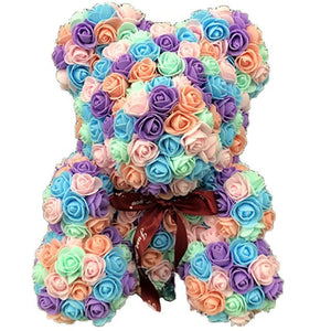 Enchanted Forever Rose Teddy Bear Reindeer Plaid (29 Designs)