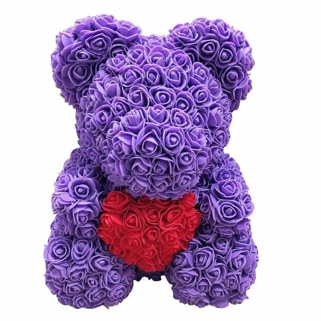 Enchanted Forever Rose Teddy Bear Reindeer Plaid (29 Designs)