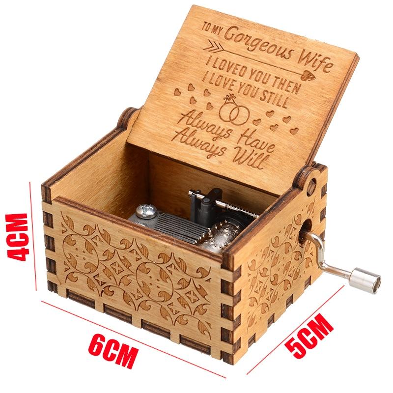 Husband to Wife - I Loved You Then I Love You Still - Engraved Music Box