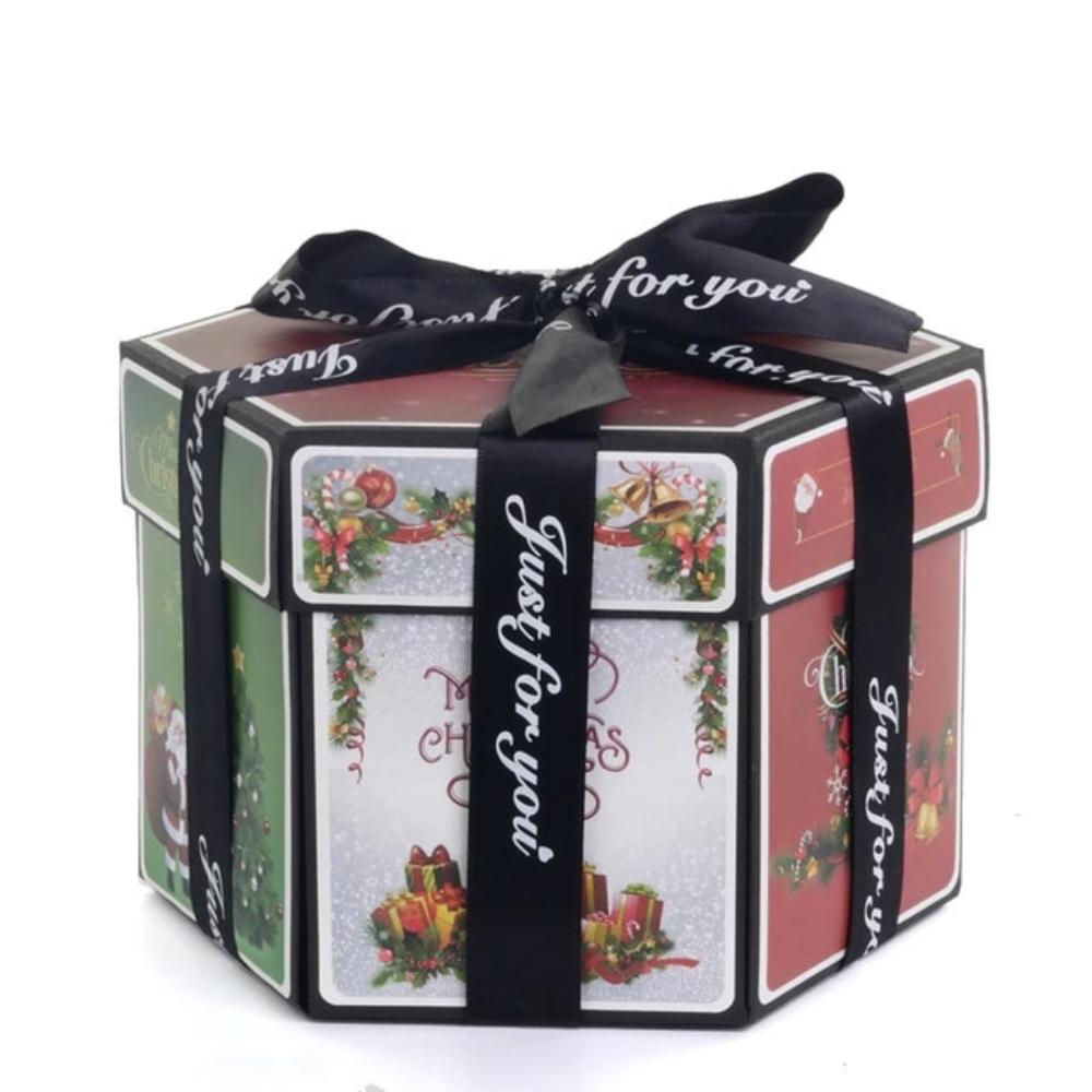 DIY Hexagon Photo Explosion Box Photo Album (15 Styles)