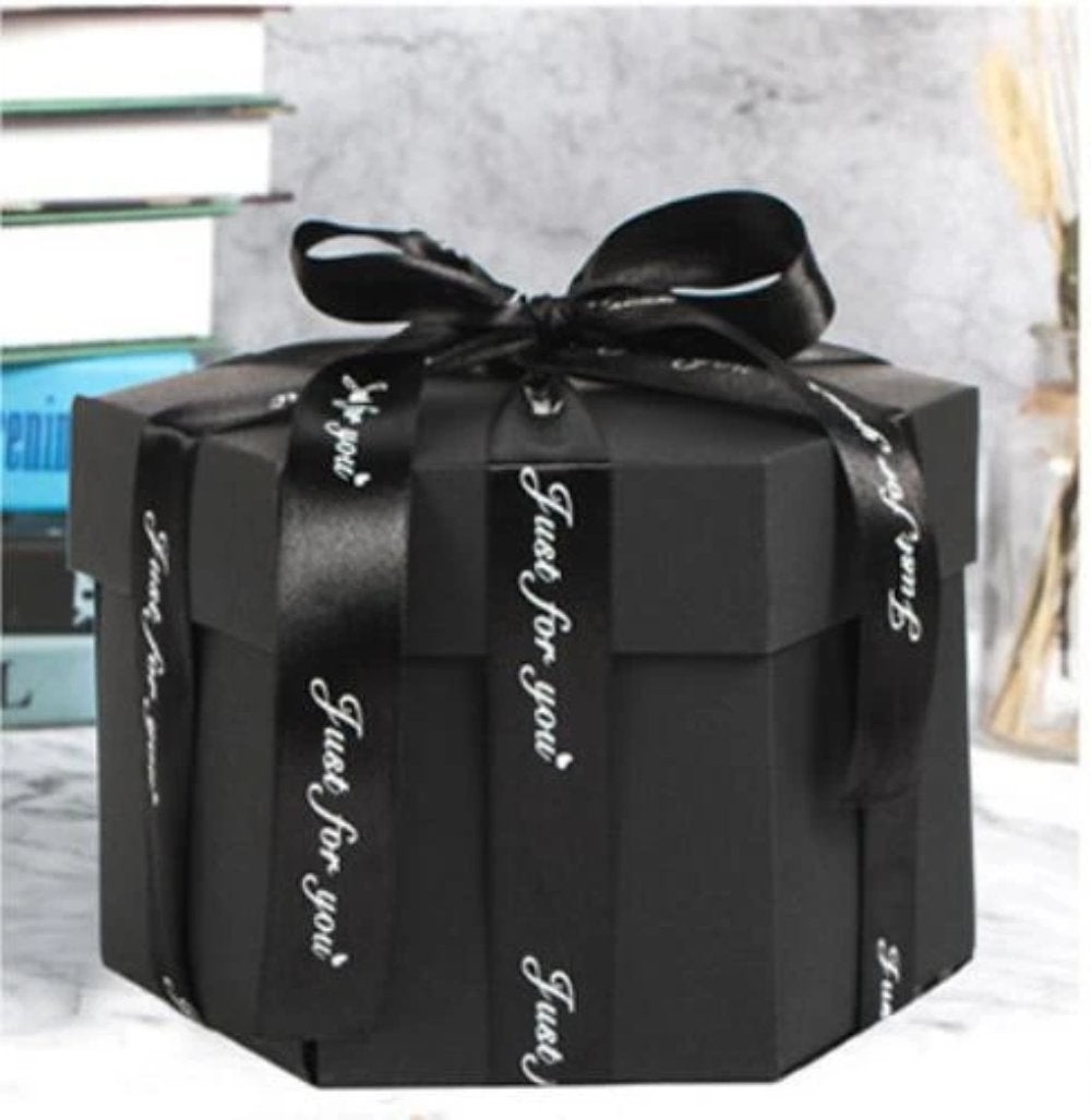 DIY Hexagon Photo Explosion Box Photo Album (15 Styles)