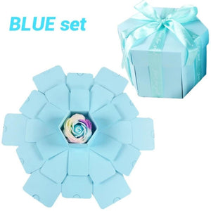 DIY Hexagon Photo Explosion Box Photo Album (15 Styles)