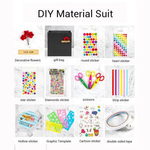DIY Hexagon Photo Explosion Box Photo Album (15 Styles)