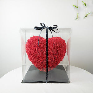 Forever Rose Heart (16 Colors)