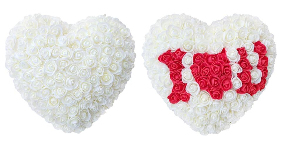 Forever Rose Heart (16 Colors)