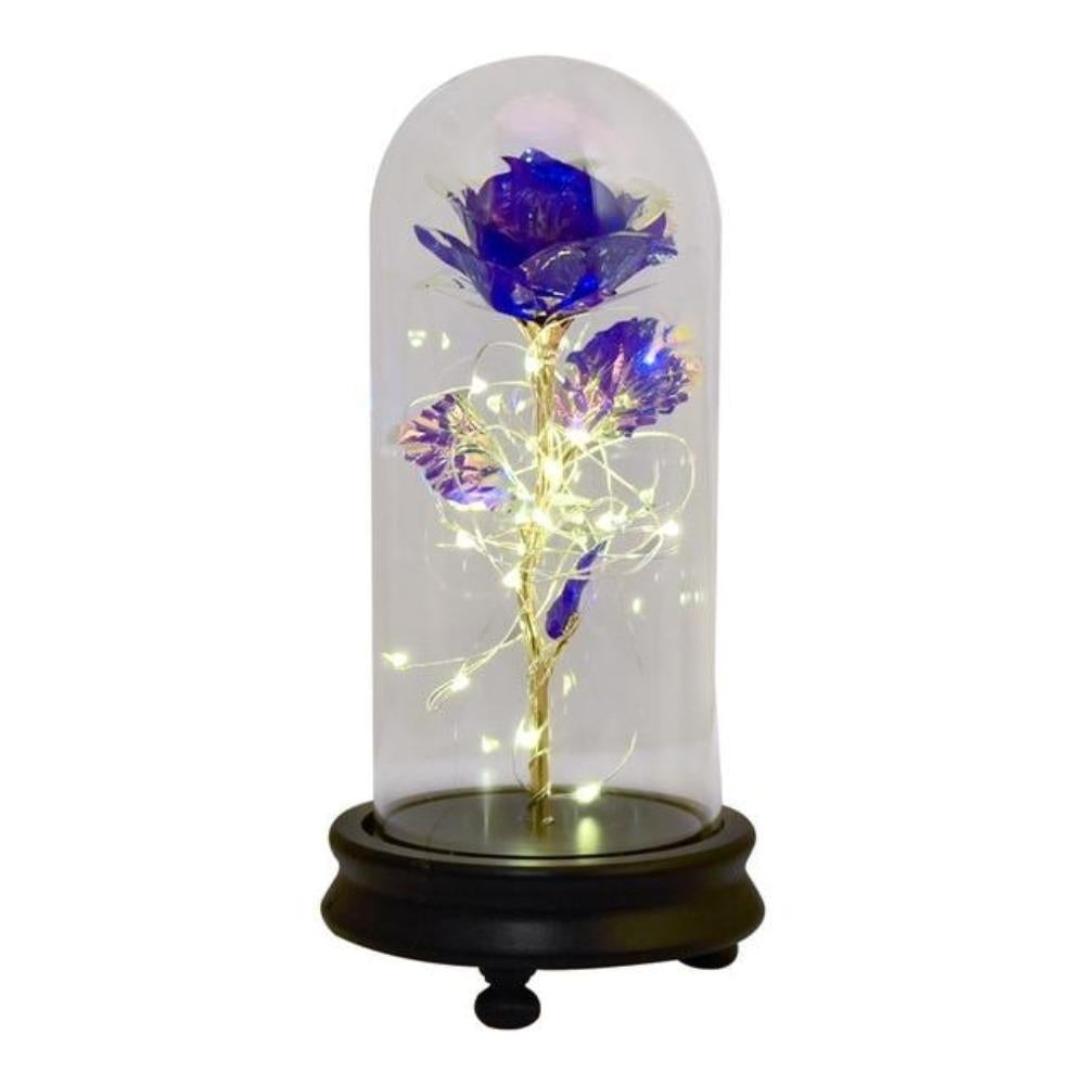 New Colors Galaxy Enchanted Rose LED Glass Display (5 Designs)