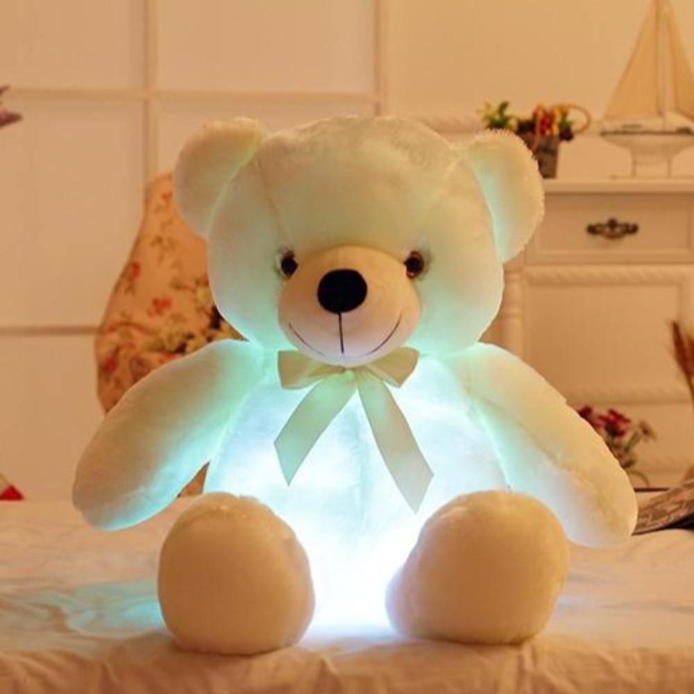 Glow Bear LED Light Up Plush 3D Stuffed Animal (4 Colors) 50cm