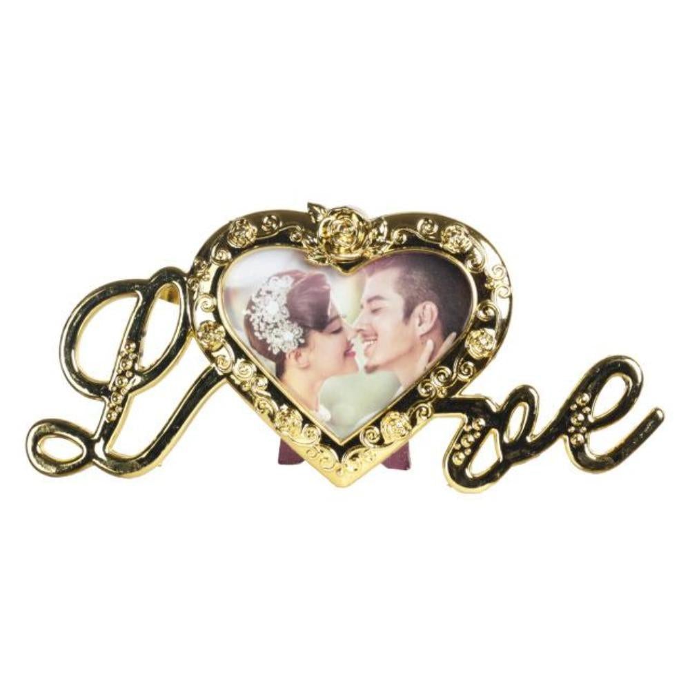 Shimmering Glitter 24k "Galaxy" Gold Rose "Love You For Life" Love Optional Display Stand