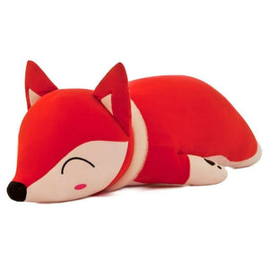 Love You Fox Pillow Plush 3D Stuffed Animal (3 Colors 2 Sizes)