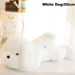 Puppy Dog LED Light Up Plush 3D Stuffed Pillow (3 Colors)