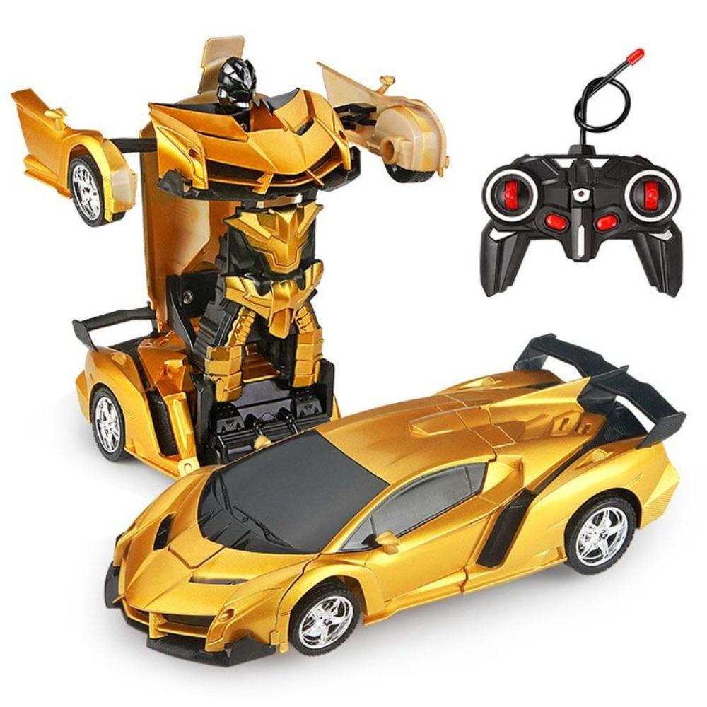 Remote Control Robot One Button Transformation Car Toy (26 Colors)