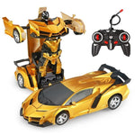 Remote Control Robot One Button Transformation Car Toy (26 Colors)