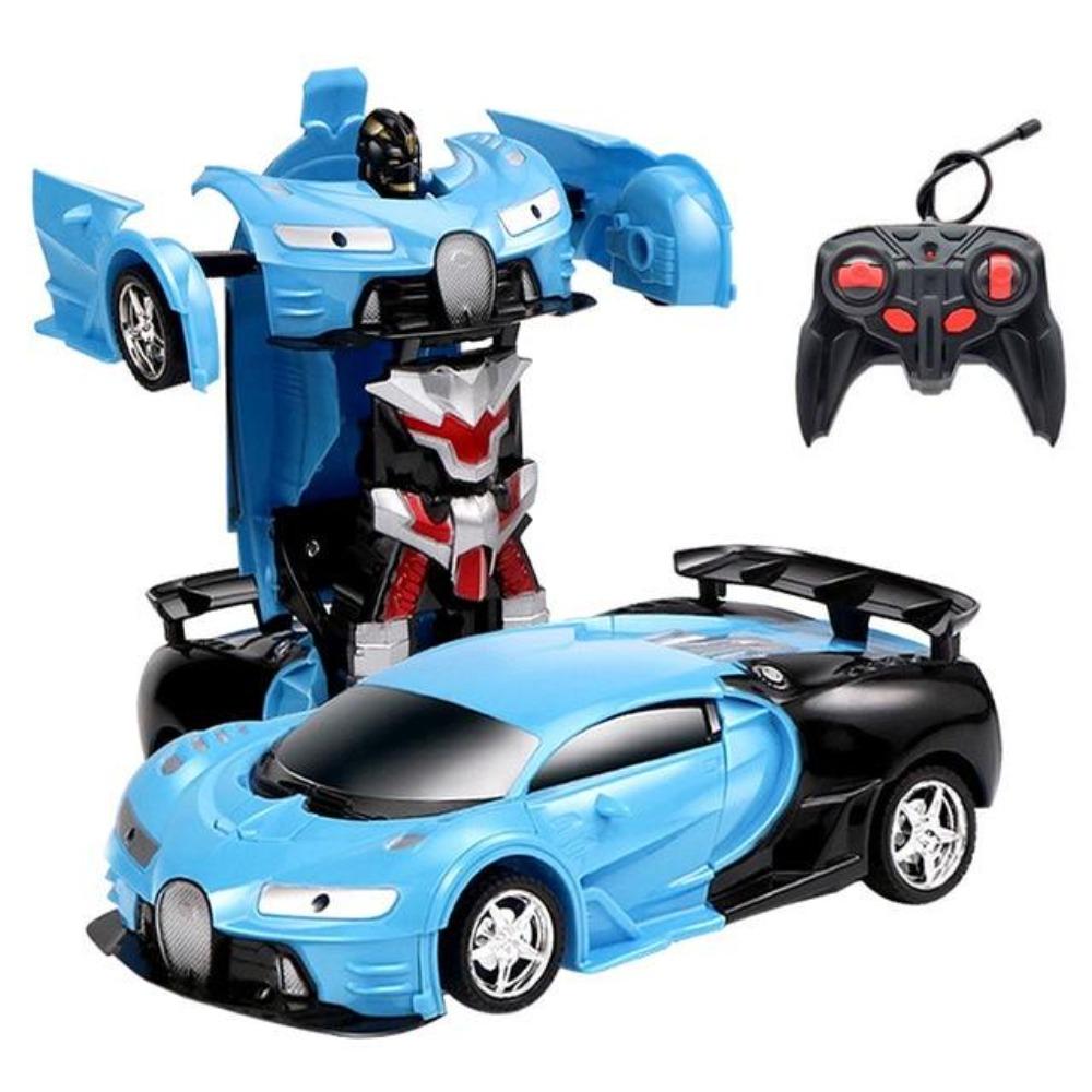 Remote Control Robot One Button Transformation Car Toy (26 Colors)