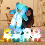 Glow Bear LED Light Up Plush 3D Stuffed Animal (4 Colors) 50cm