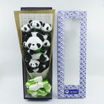 Panda Rose Teddy Bear Bouquet Enchanted Flower Box Included