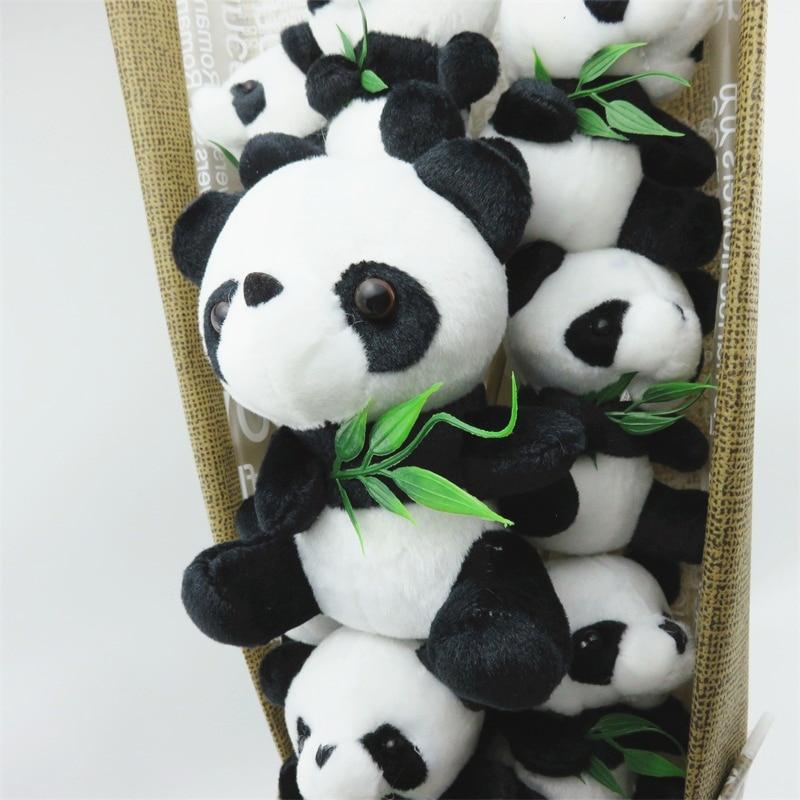 Panda Rose Teddy Bear Bouquet Enchanted Flower Box Included