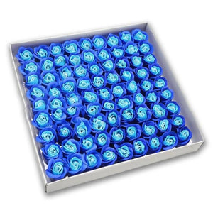 81 Piece Rose Scented Enchanted Soap Flower (19 Colors)