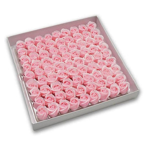 81 Piece Rose Scented Enchanted Soap Flower (19 Colors)