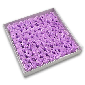 81 Piece Rose Scented Enchanted Soap Flower (19 Colors)