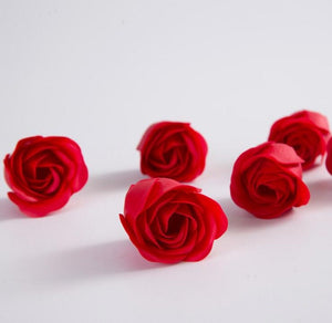 81 Piece Rose Scented Enchanted Soap Flower (19 Colors)