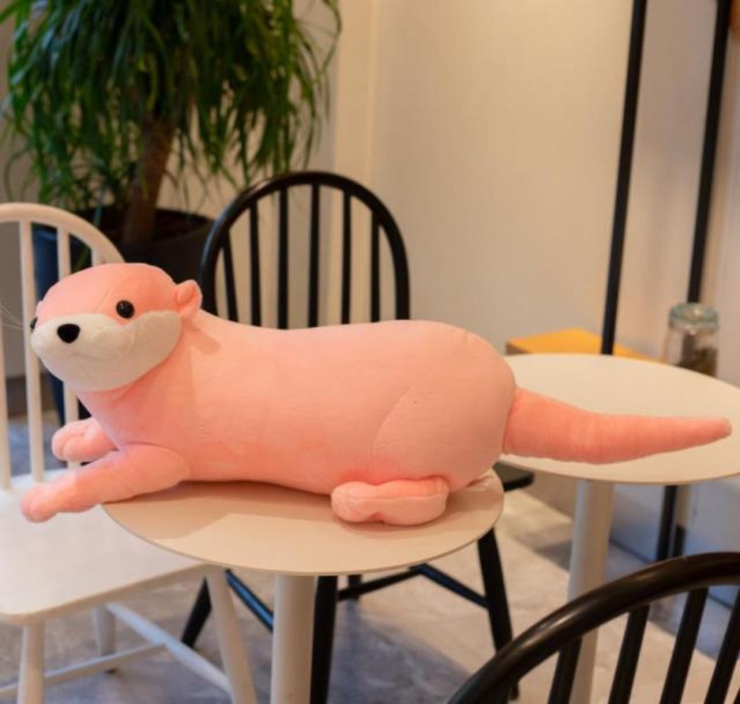 Otter Pillow Plush Stuffed Animal (3 Colors & 3 Sizes)