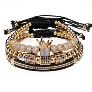 King Bling Royal Ice Bracelet 3PCS Set (4 Colors)