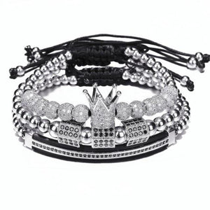 King Bling Royal Ice Bracelet 3PCS Set (4 Colors)