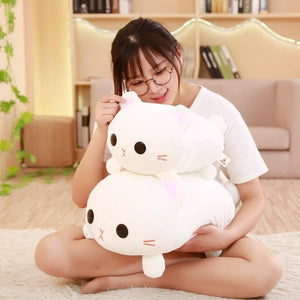Royal Frog Pillow Plush 3D Stuffed Animal (Green, Pink or Kitty Cat)