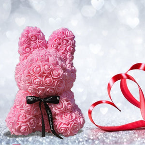 2021 Limited Edition Mini Enchanted Forever Rose Bunny Rabbit Plush (5 Colors)