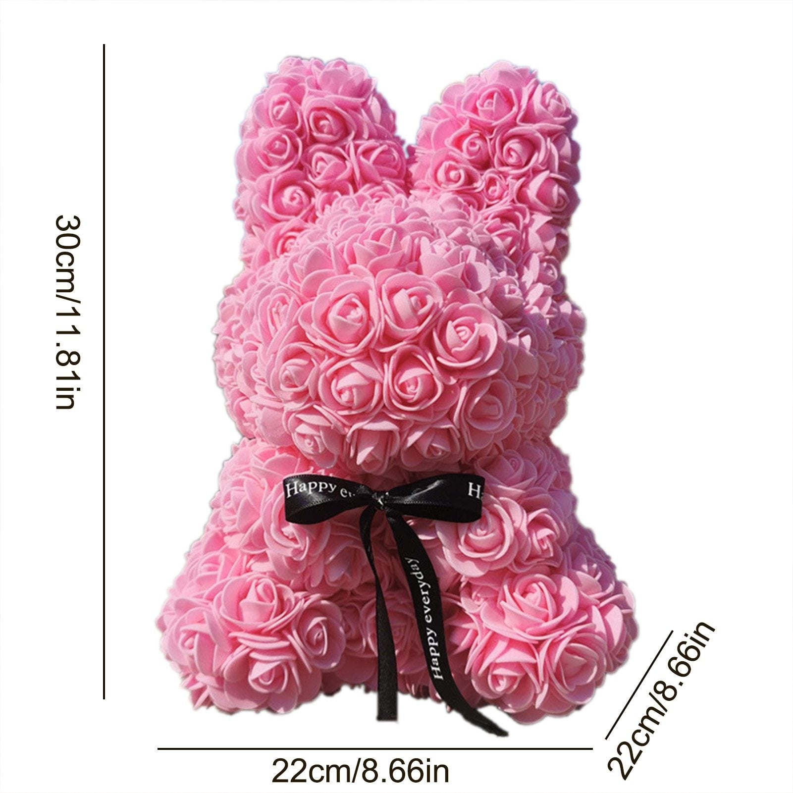 2021 Limited Edition Mini Enchanted Forever Rose Bunny Rabbit Plush (5 Colors)