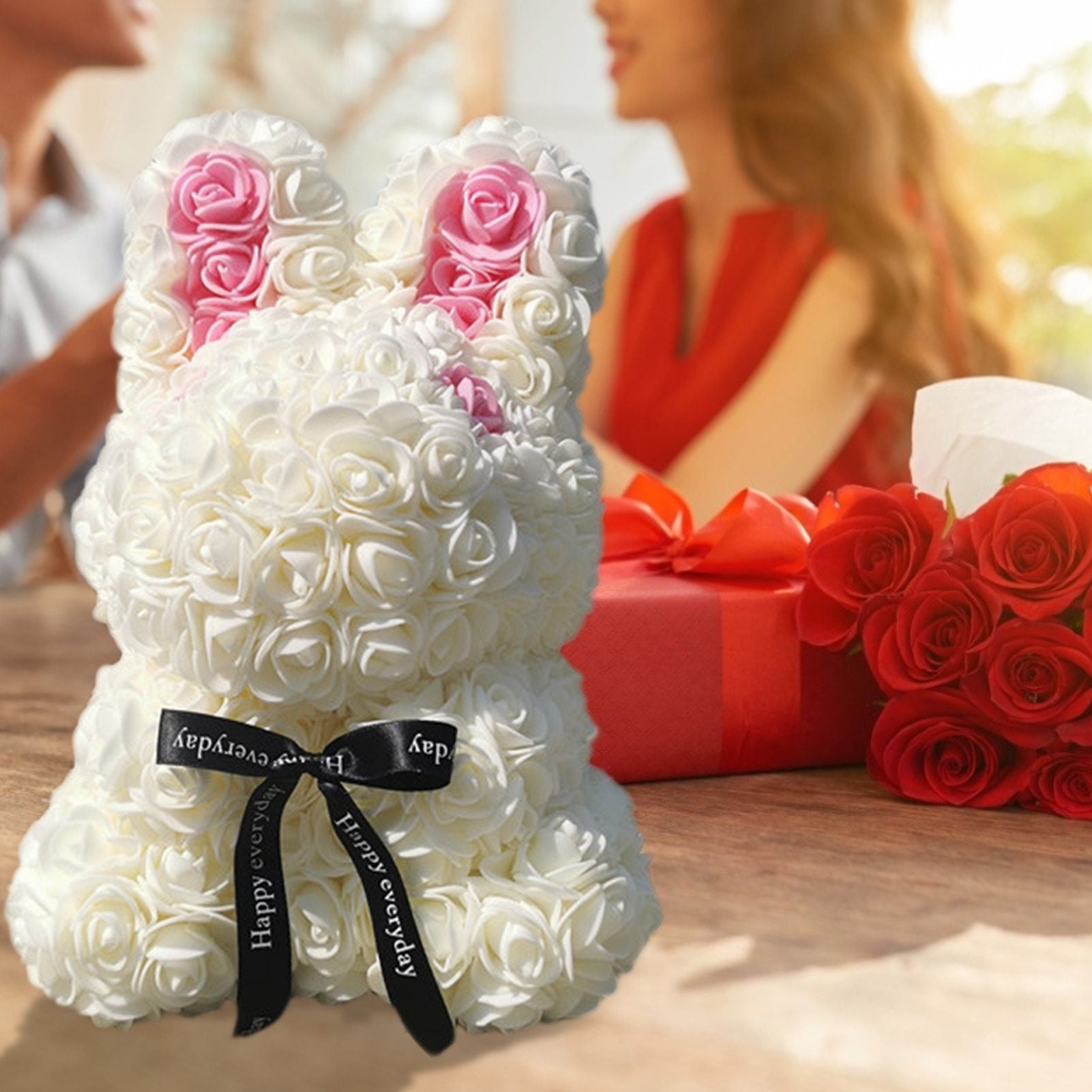 2021 Limited Edition Mini Enchanted Forever Rose Bunny Rabbit Plush (5 Colors)