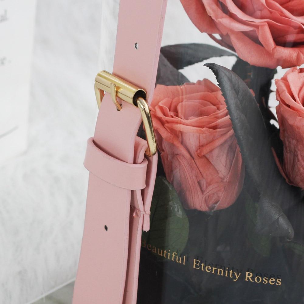 Immortal Enchanted Preserved Rose Bouquet Display (3 Colors)