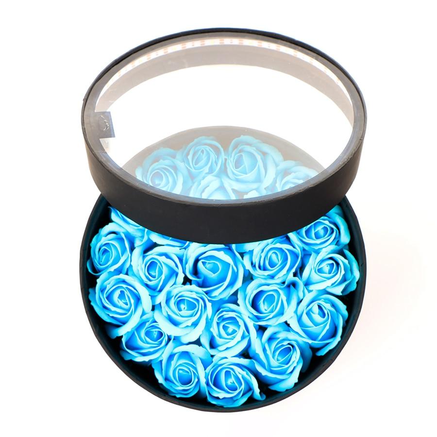Luminous Rose Bouquet Box Immortal Enchanted Soap Flower (18 Colors)