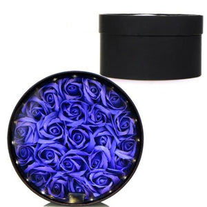 Luminous Rose Bouquet Box Immortal Enchanted Soap Flower (18 Colors)