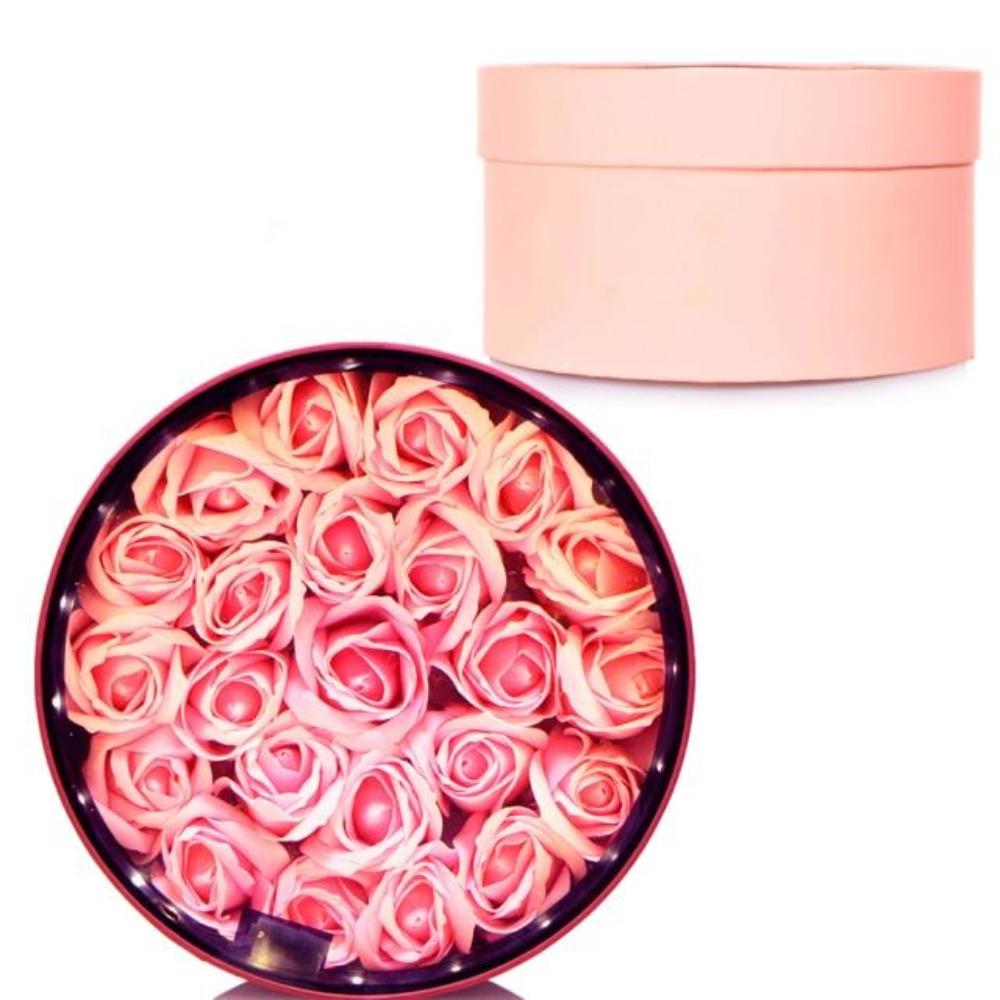 Luminous Rose Bouquet Box Immortal Enchanted Soap Flower (18 Colors)