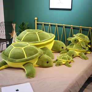 Sea Turtle Pillow Plush Stuffed Animal (3 Sizes)