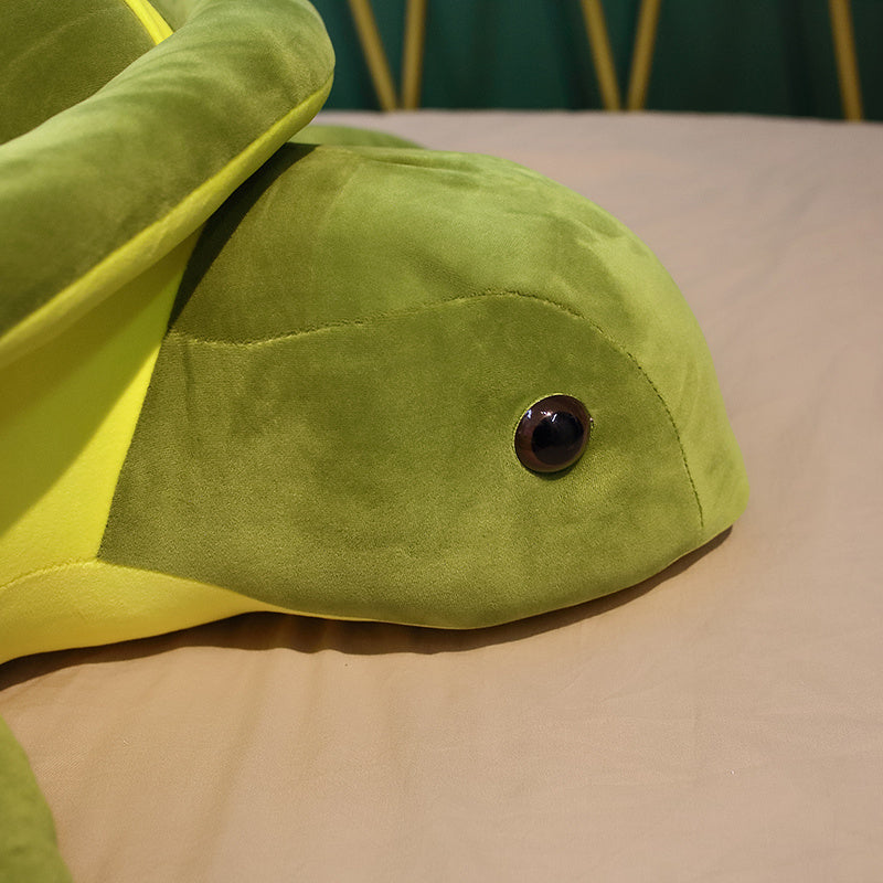 Sea Turtle Pillow Plush Stuffed Animal (3 Sizes)