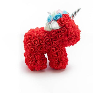 Mini Unicorn Rose Bear 23cm (11 Colors)