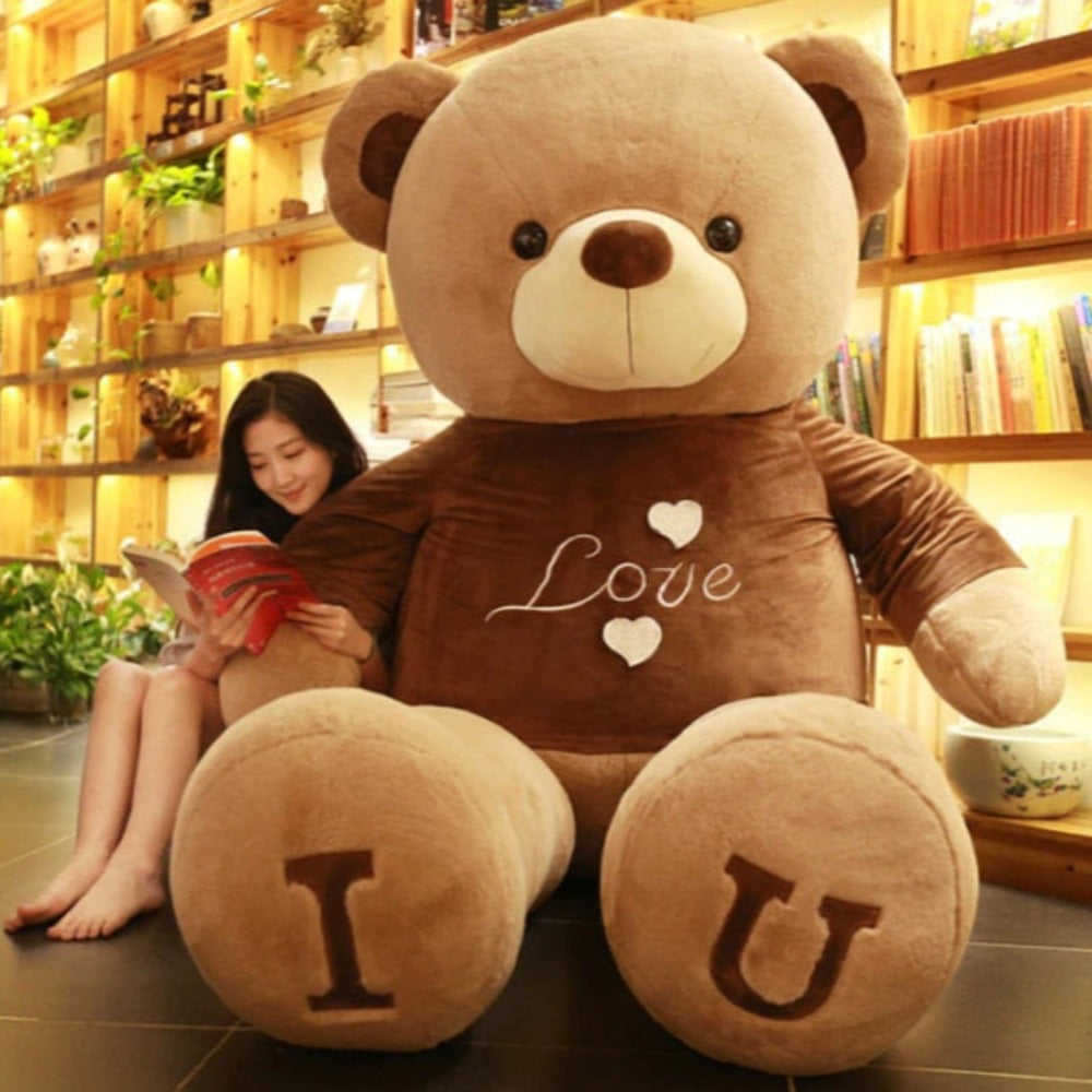 Valentines Giant Teddy Bear Heart Pillow Plush Stuffed Animal (7 Styles) 80CM-100CM